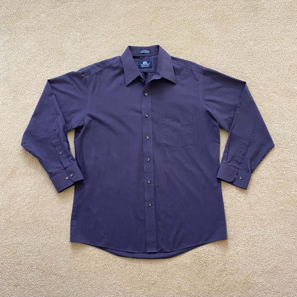 Men’s Stafford Long Sleeve Button Down Shirt